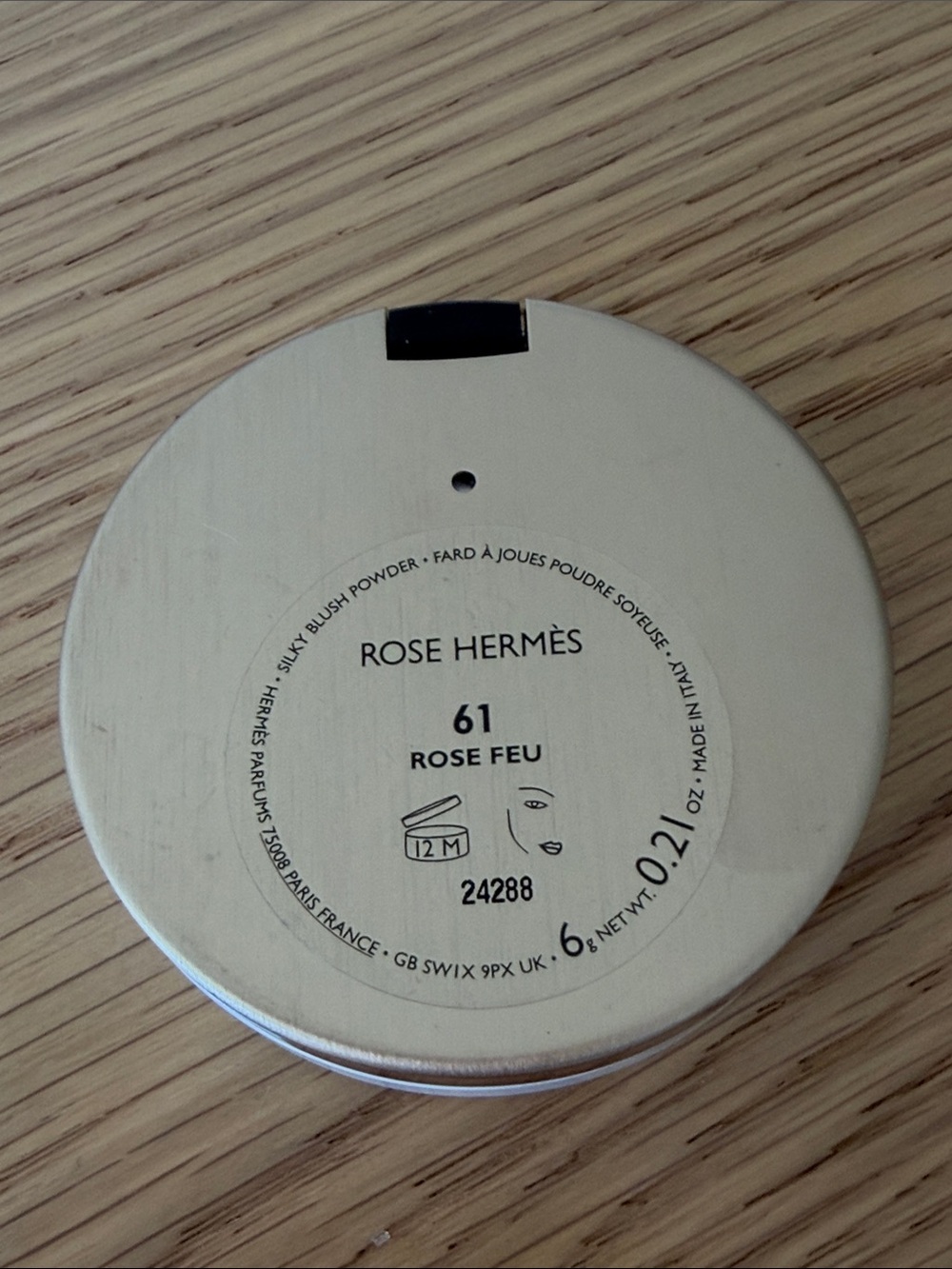 Hermes Blush Compact 61 - Picture 4 of 4
